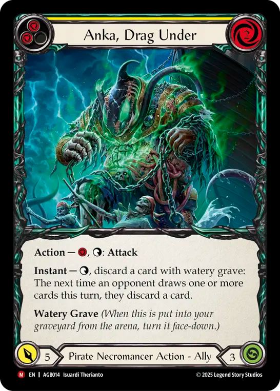Anka, Drag Under