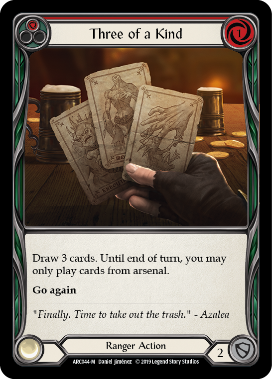 ARC044-RF - Majestic - Three of a Kind