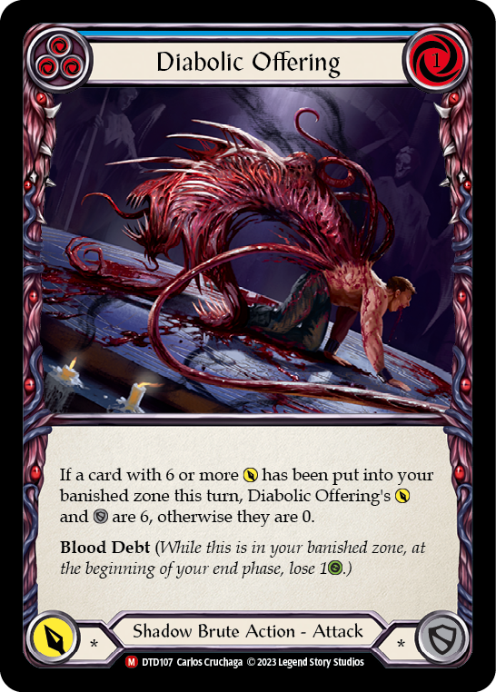 DTD107-RF - Majestic - Diabolic Offering