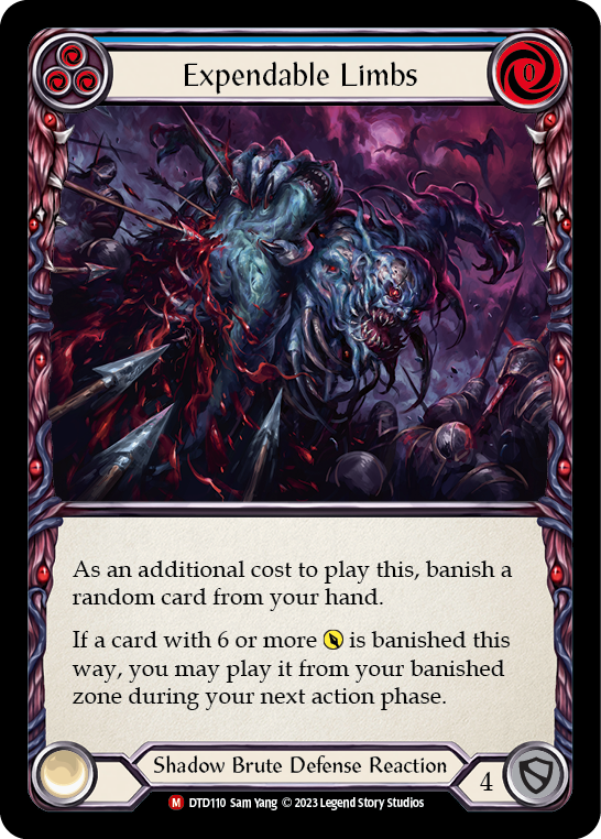 DTD110-RF - Majestic - Expendable Limbs