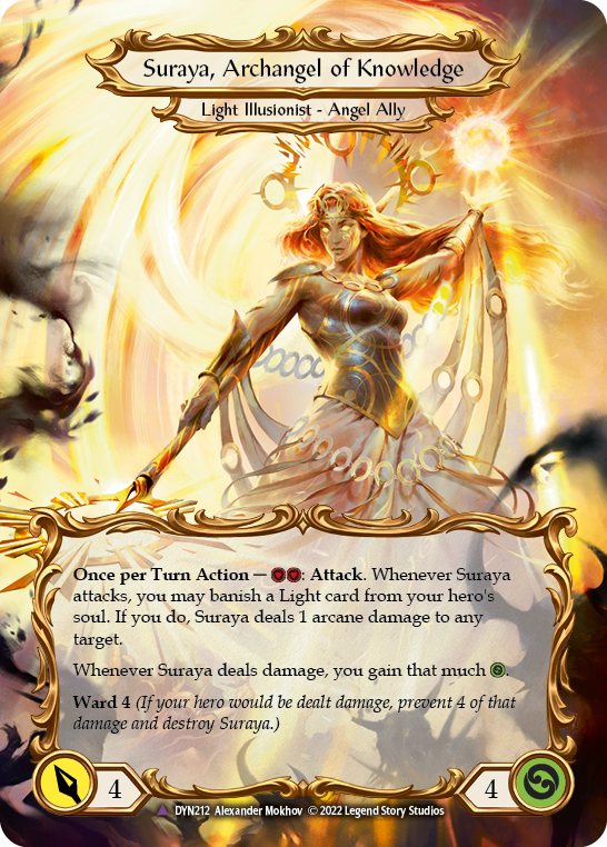 DYN212-MVL - Marvel - Invoke Suraya // Suraya, Archangel of Knowledge