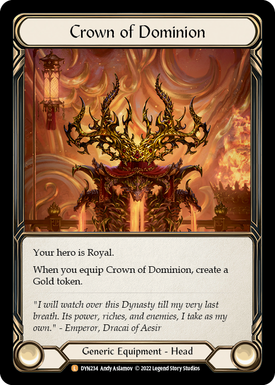 DYN234-RF - Legendary - Crown of Dominion