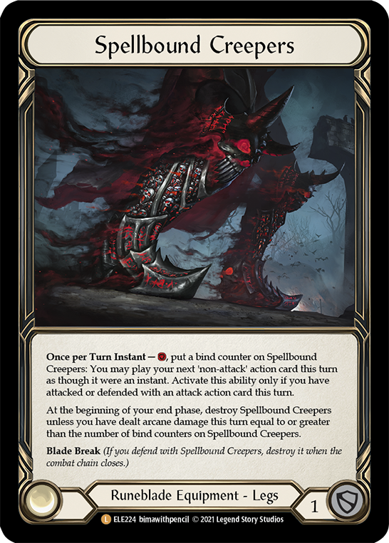 ELE224-CF - Legendary - Spellbound Creepers