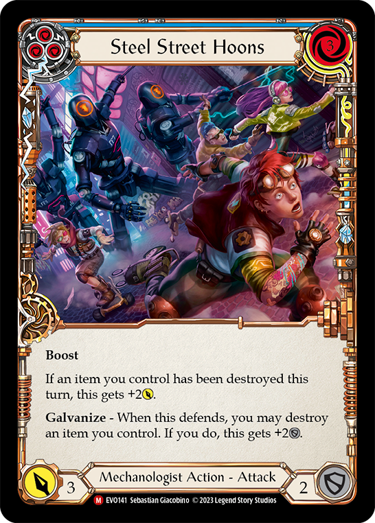 EVO141-RF - Majestic - Steel Street Hoons