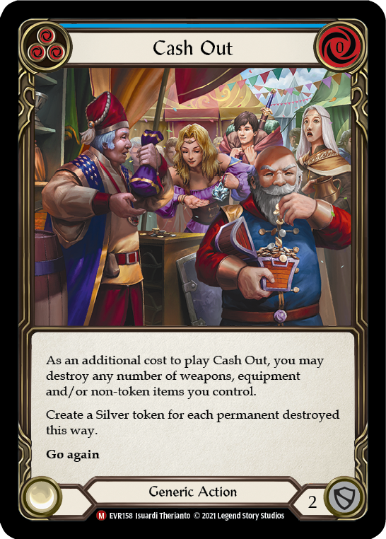 EVR158-RF - Majestic - Cash Out