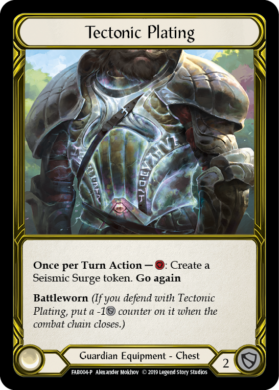 Tectonic Plating (Promo) [Gold]