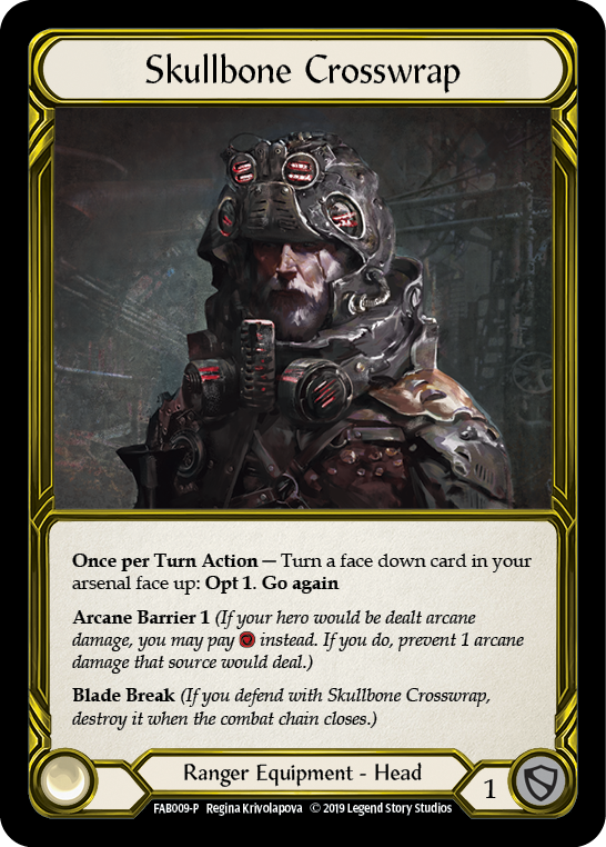 Skullbone Crosswrap (Promo) [Gold]