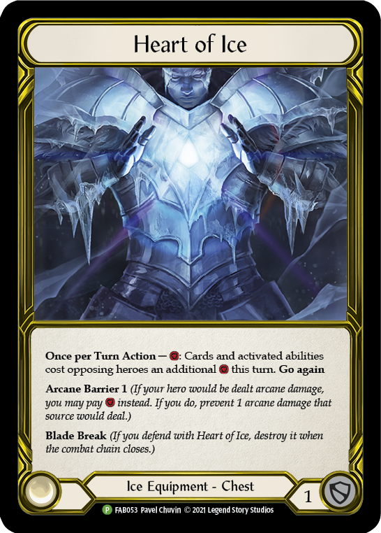 Heart of Ice (Promo) [Gold]