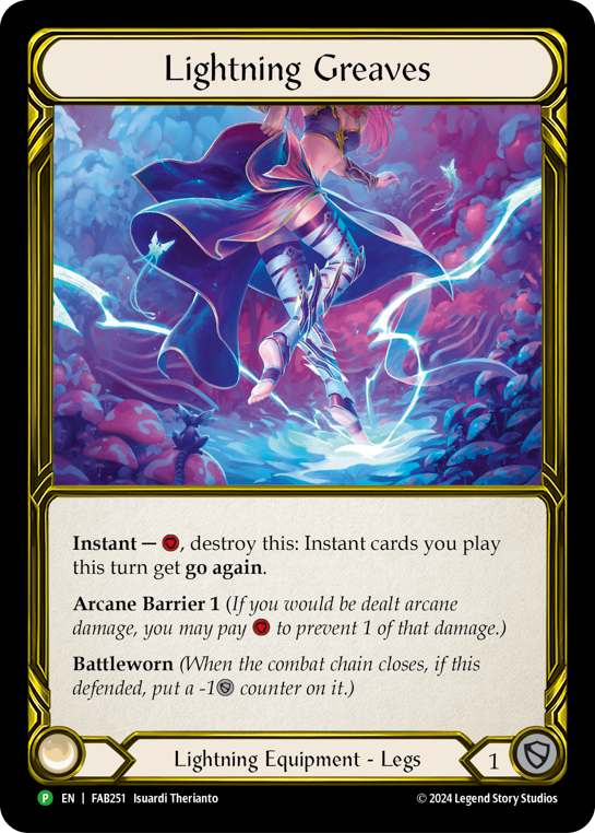 Lightning Greaves (Promo)