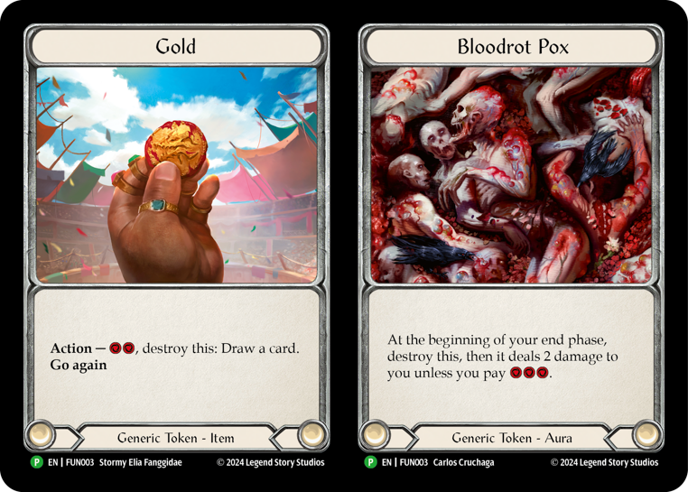 Gold <> Bloodrot Pox / Cracker Bauble (Promo)