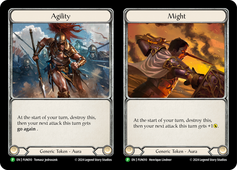 Agility <> Might / Cracker Bauble (Promo)