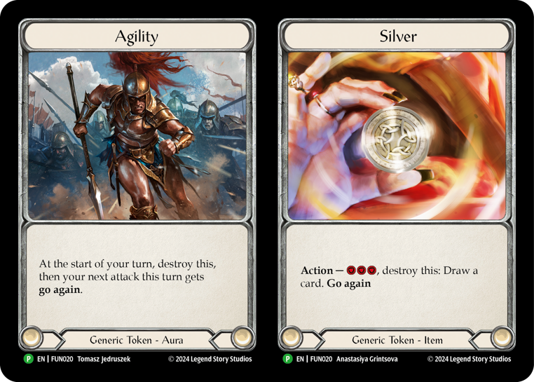 Agility <> Silver / Cracker Bauble (Promo)