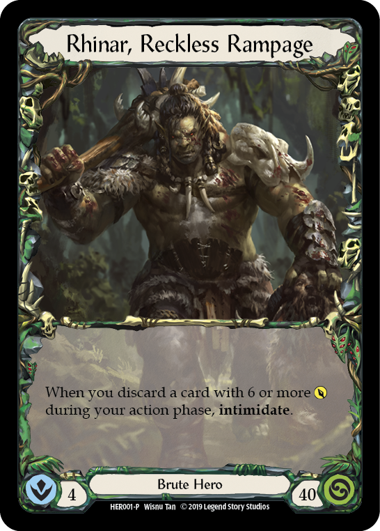 Rhinar, Reckless Rampage (Promo) [CF]