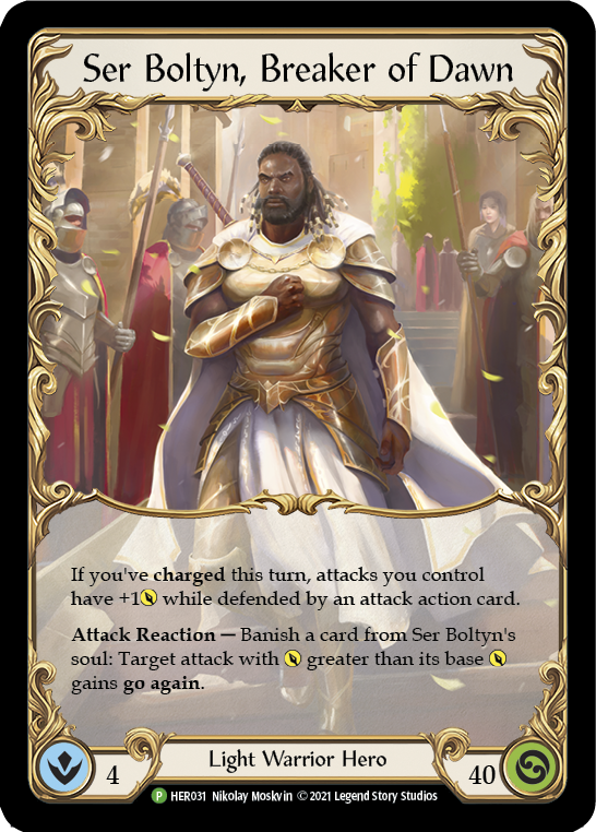 Ser Boltyn, Breaker of Dawn (Promo) [CF]