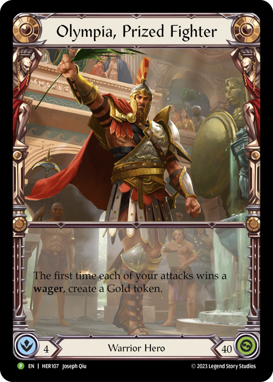 Olympia, Prized Fighter (Promo)