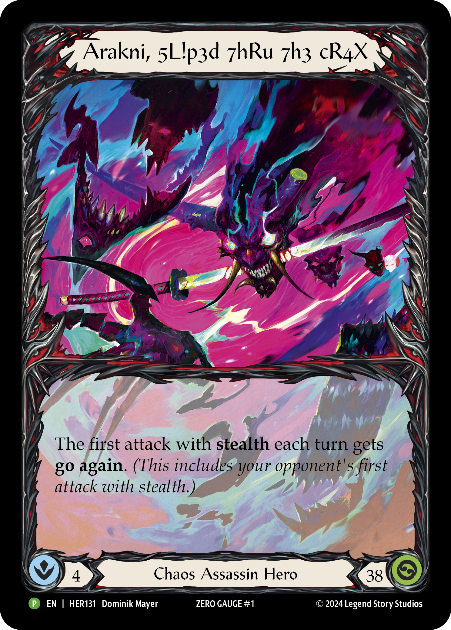 Arakni, 5L!p3d 7hRu 7h3 cR4X (Promo)