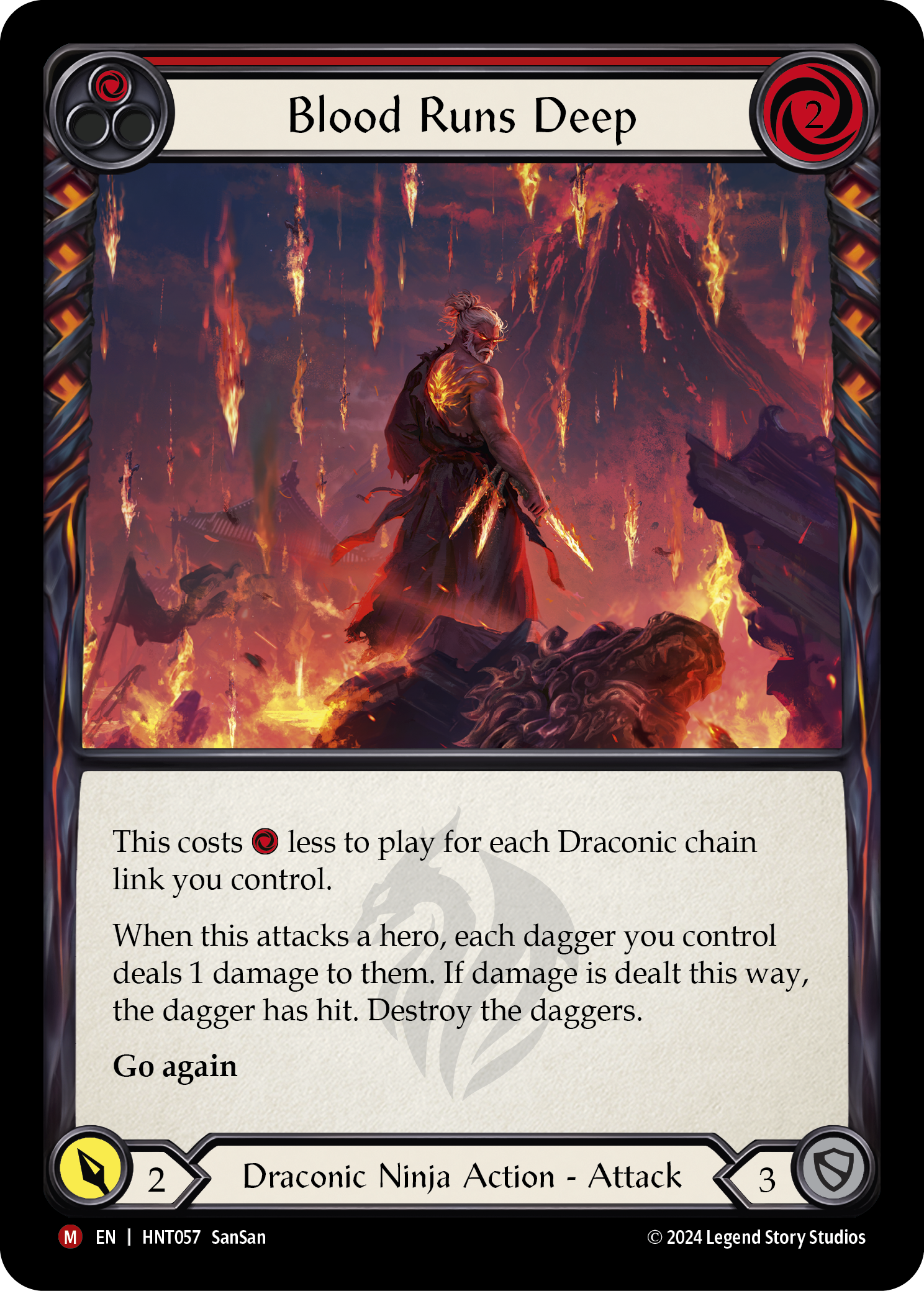 HNT057-RF - Majestic - Blood Runs Deep