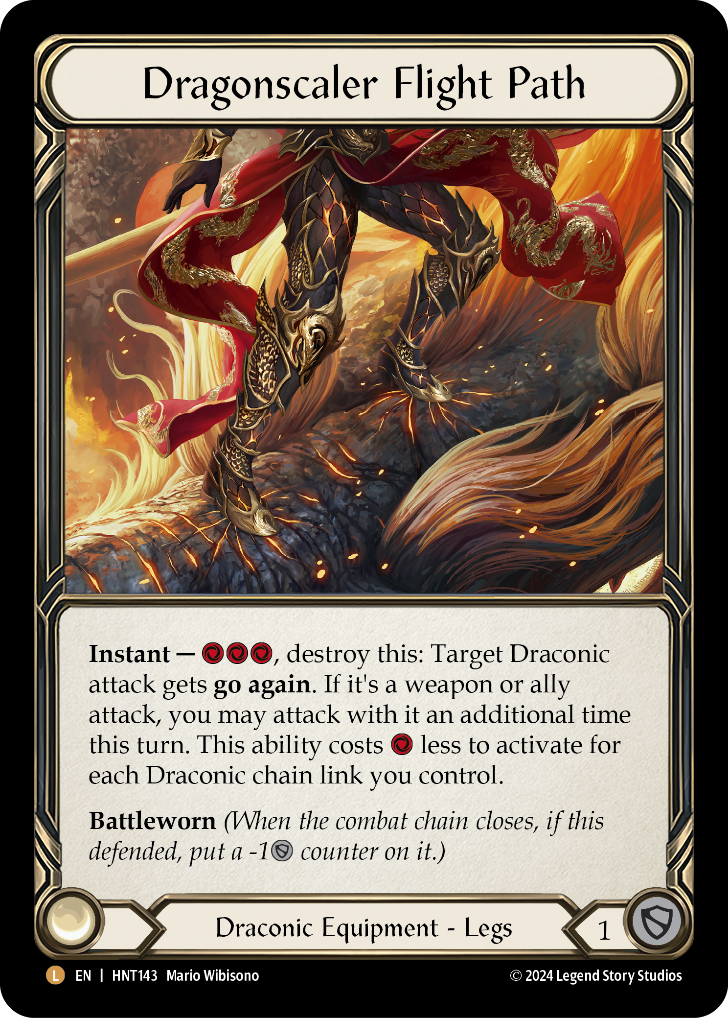 HNT143-RF - Legendary - Dragonscaler Flight Path