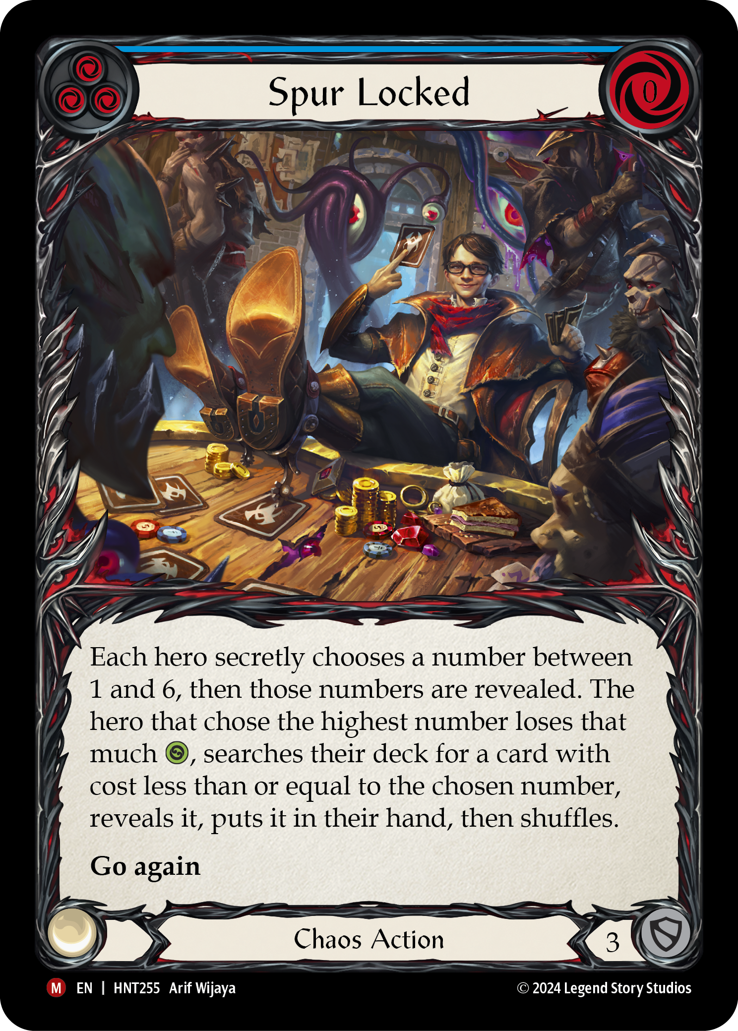 HNT255 - Majestic - Spur Locked