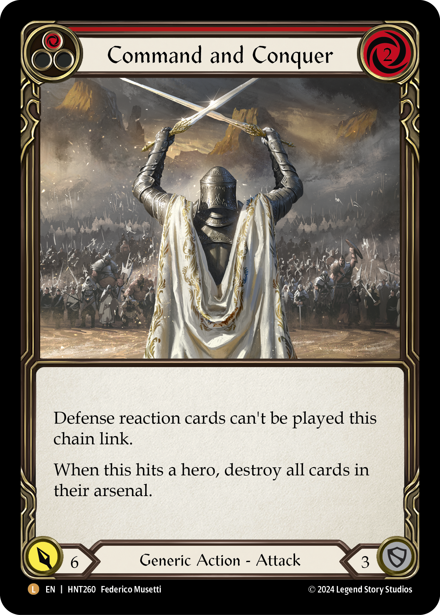 HNT260 - Legendary - Command and Conquer