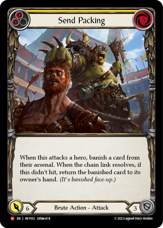 HVY012-RF - Majestic - Send Packing