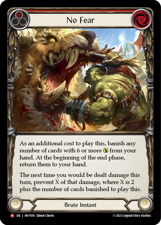 HVY016-RF - Majestic - No Fear