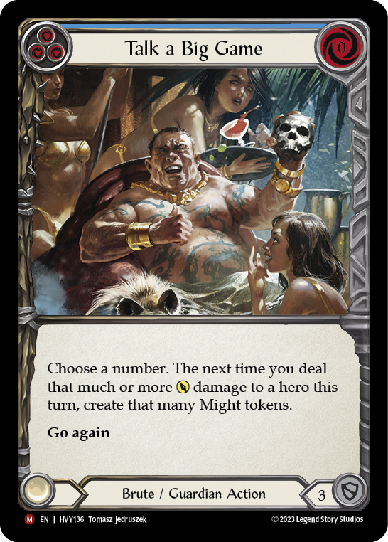 HVY136-RF - Majestic - Talk a Big Game