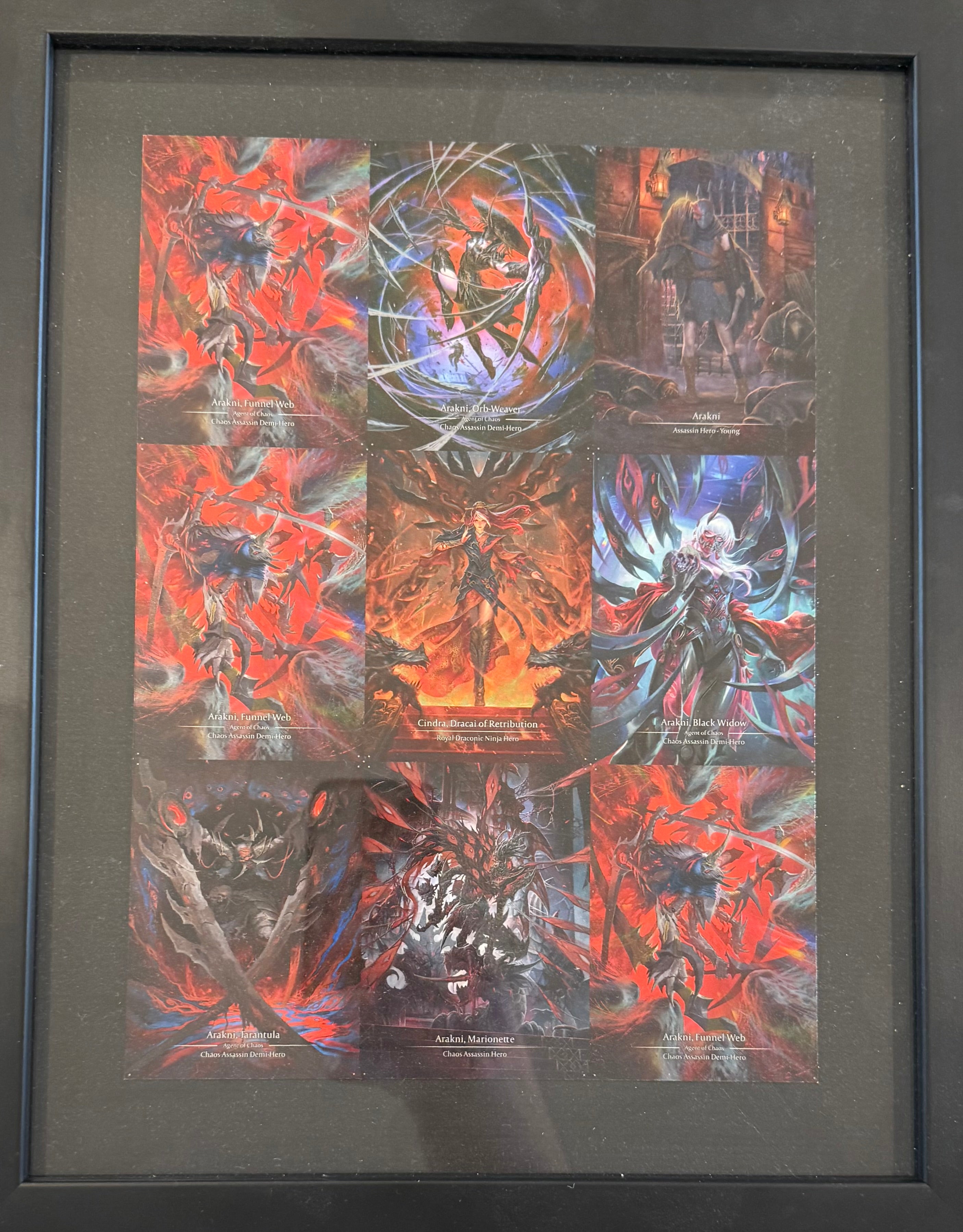 Flesh and Blood Framed Marvel Display
