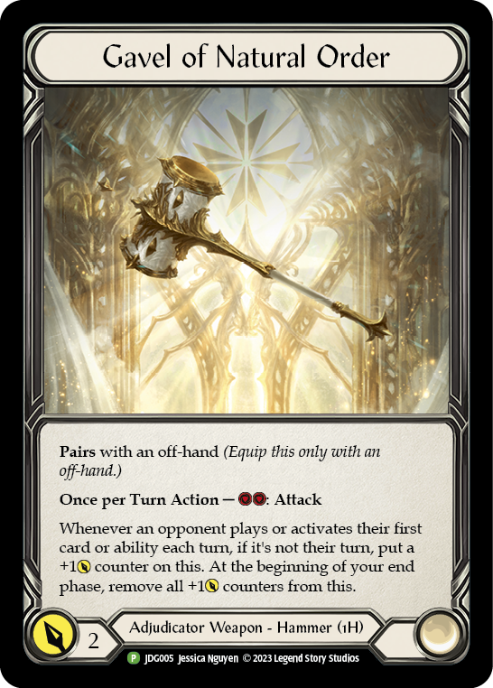 Gavel of Natural Order (Promo)