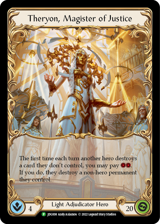 Theryon, Magister of Justice (Promo)