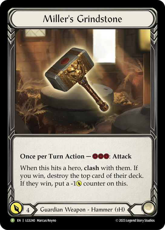 Miller's Grind Stone (Promo)