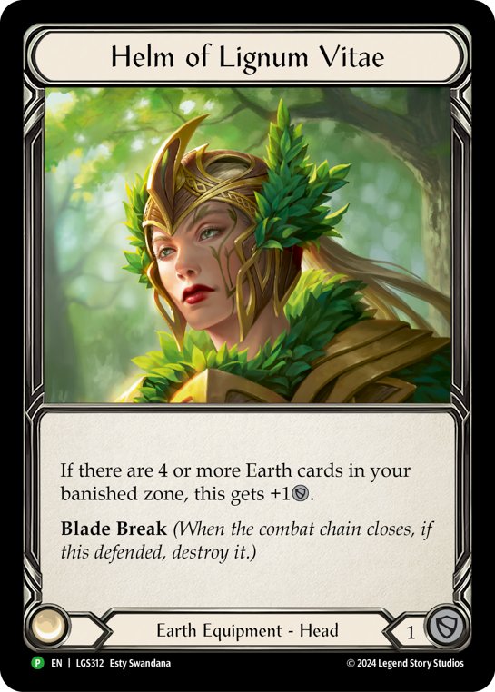 Helm of Lignum Vitae (Promo)