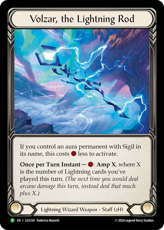 Volzar, the Lightning Rod (Promo)