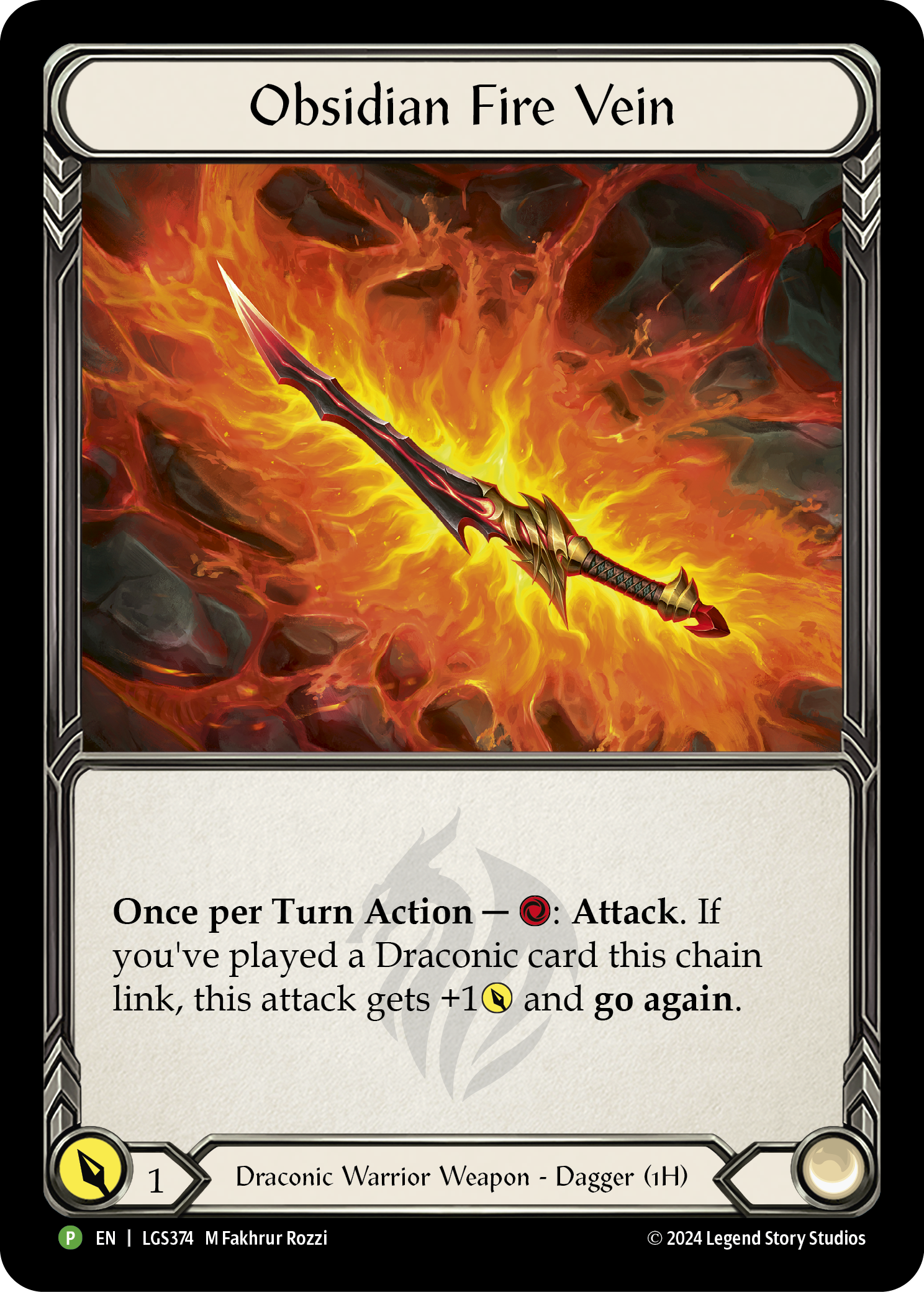 Obsidian Fire Vein (Promo)