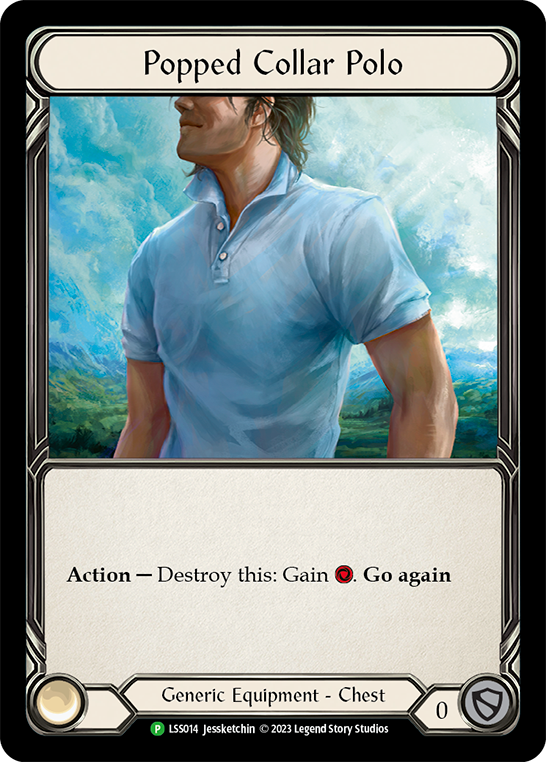 Popped Collar Polo  (Promo)