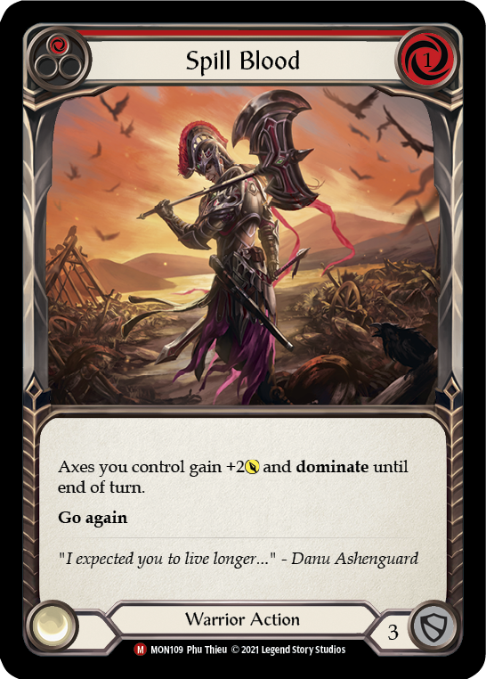 MON109-RF - Majestic - Spill Blood