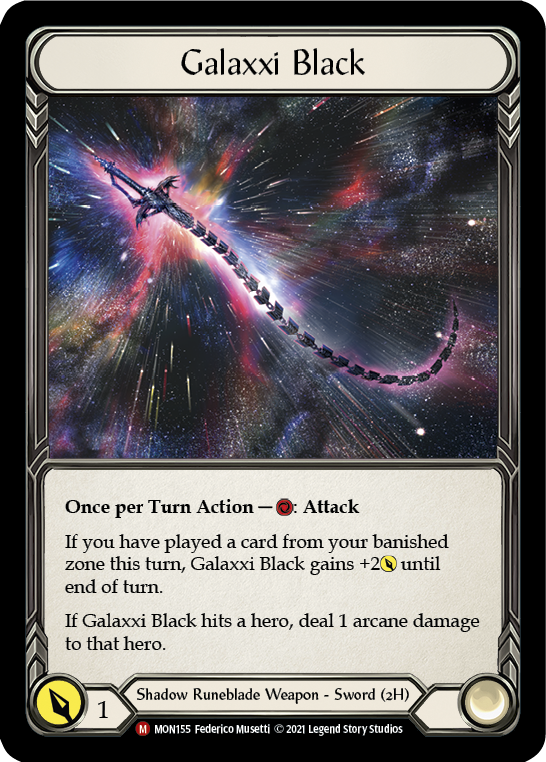 MON155-CF - Majestic - Galaxxi Black