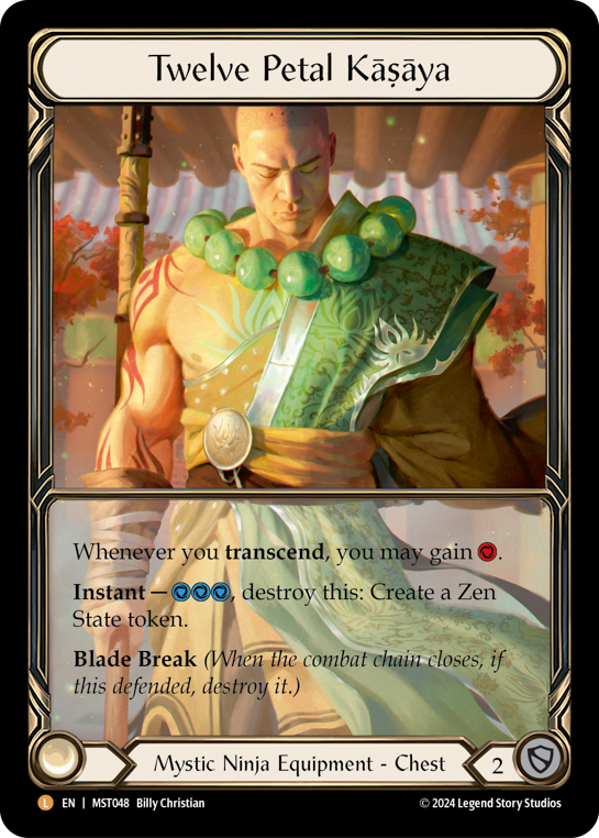 MST048-CF - Legendary - Twelve Petal Kāṣāya