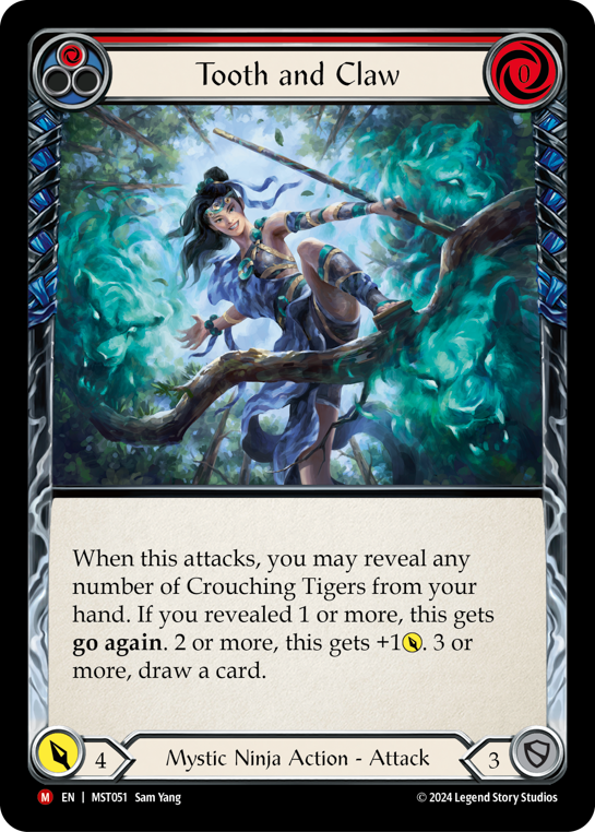 MST051-RF - Majestic - Tooth and Claw