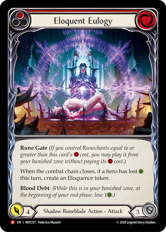 MST237 - Majestic - Eloquent Eulogy