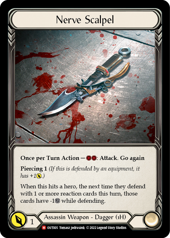 OUT005-RF - Majestic - Nerve Scalpel