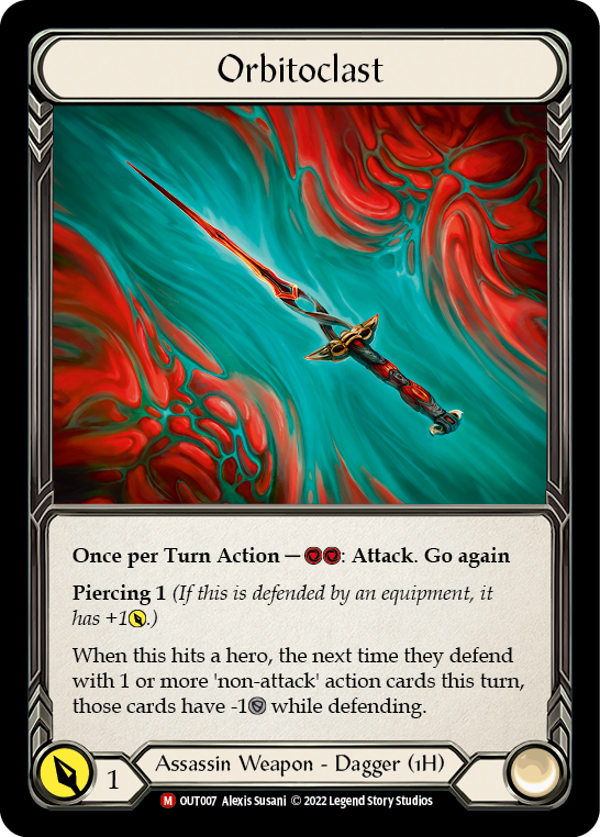 OUT007-CF - Majestic - Orbitoclast