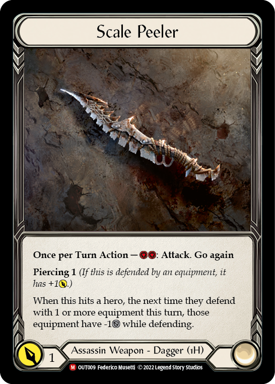 OUT009-CF - Majestic - Scale Peeler