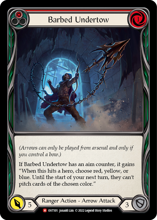 OUT101 - Majestic - Barbed Undertow