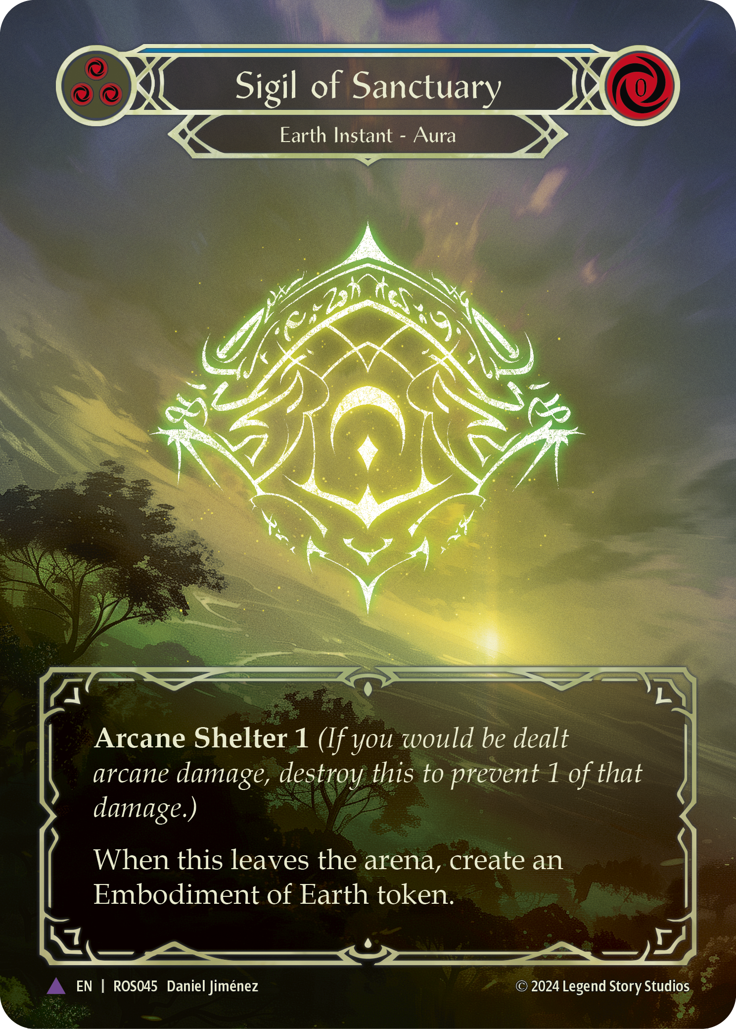 ROS045-MVL - Marvel - Sigil of Sanctuary