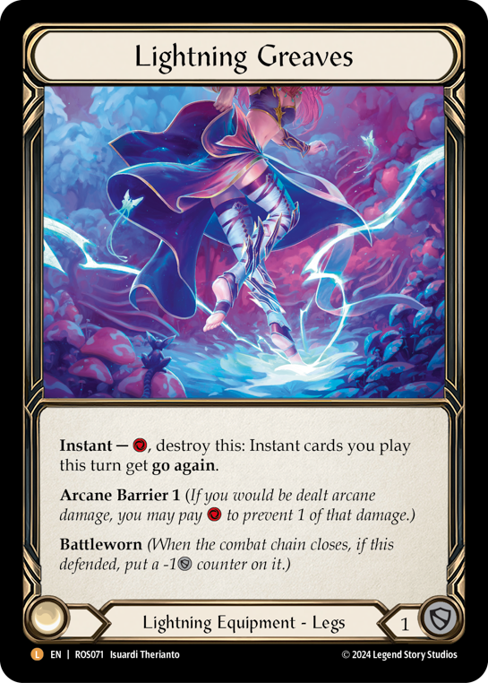 ROS071-RF - Legendary - Lightning Greaves