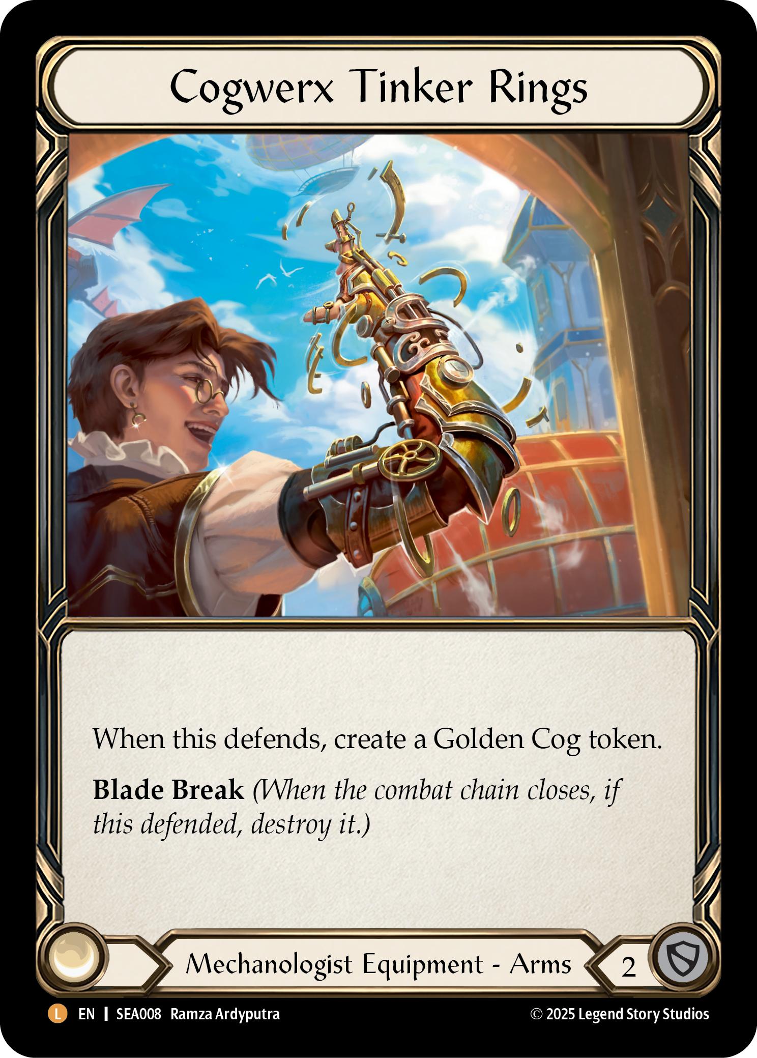 SEA008 - Legendary - Cogwerx Tinker Rings