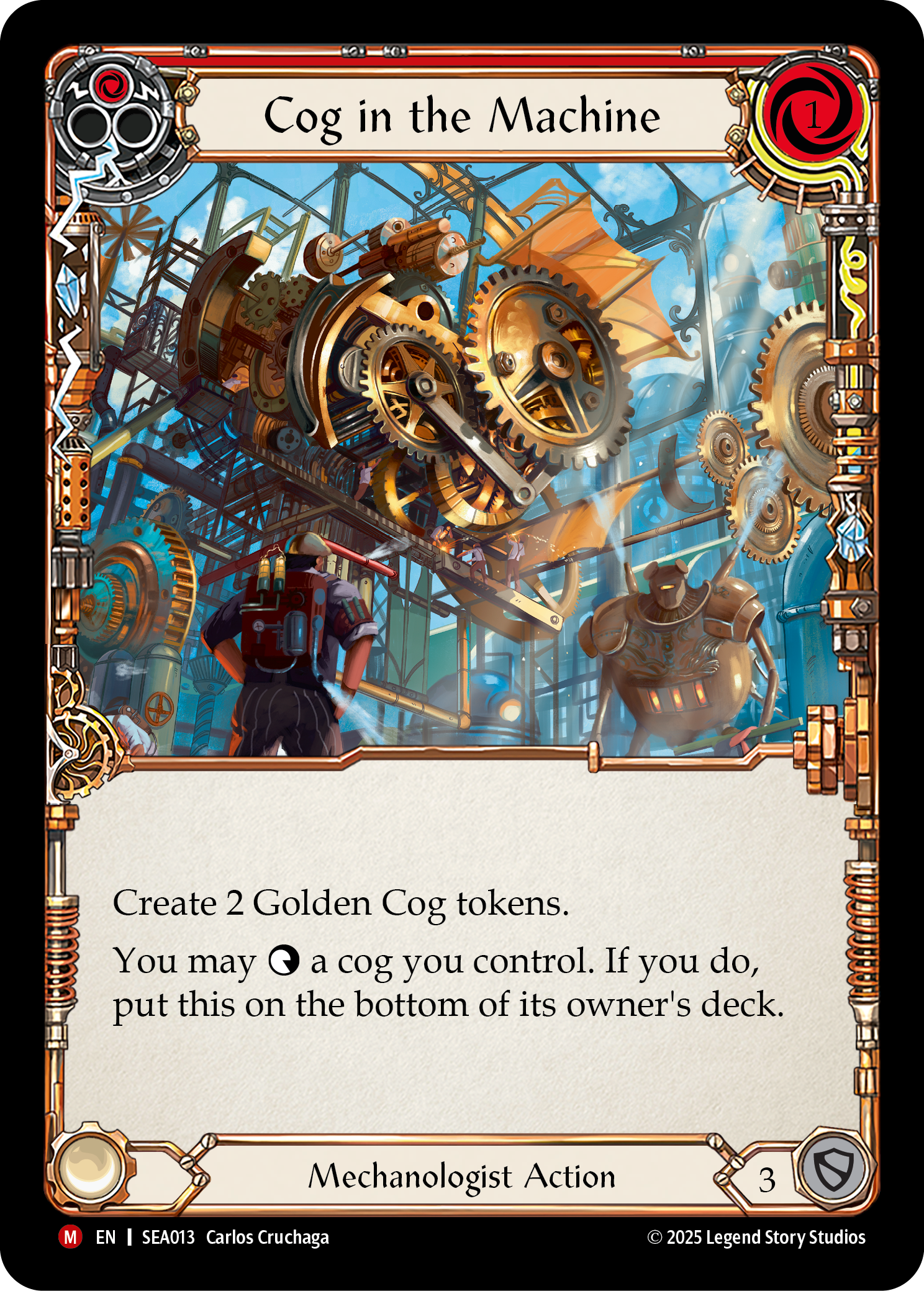 SEA013-RF - Majestic - Cog in the Machine