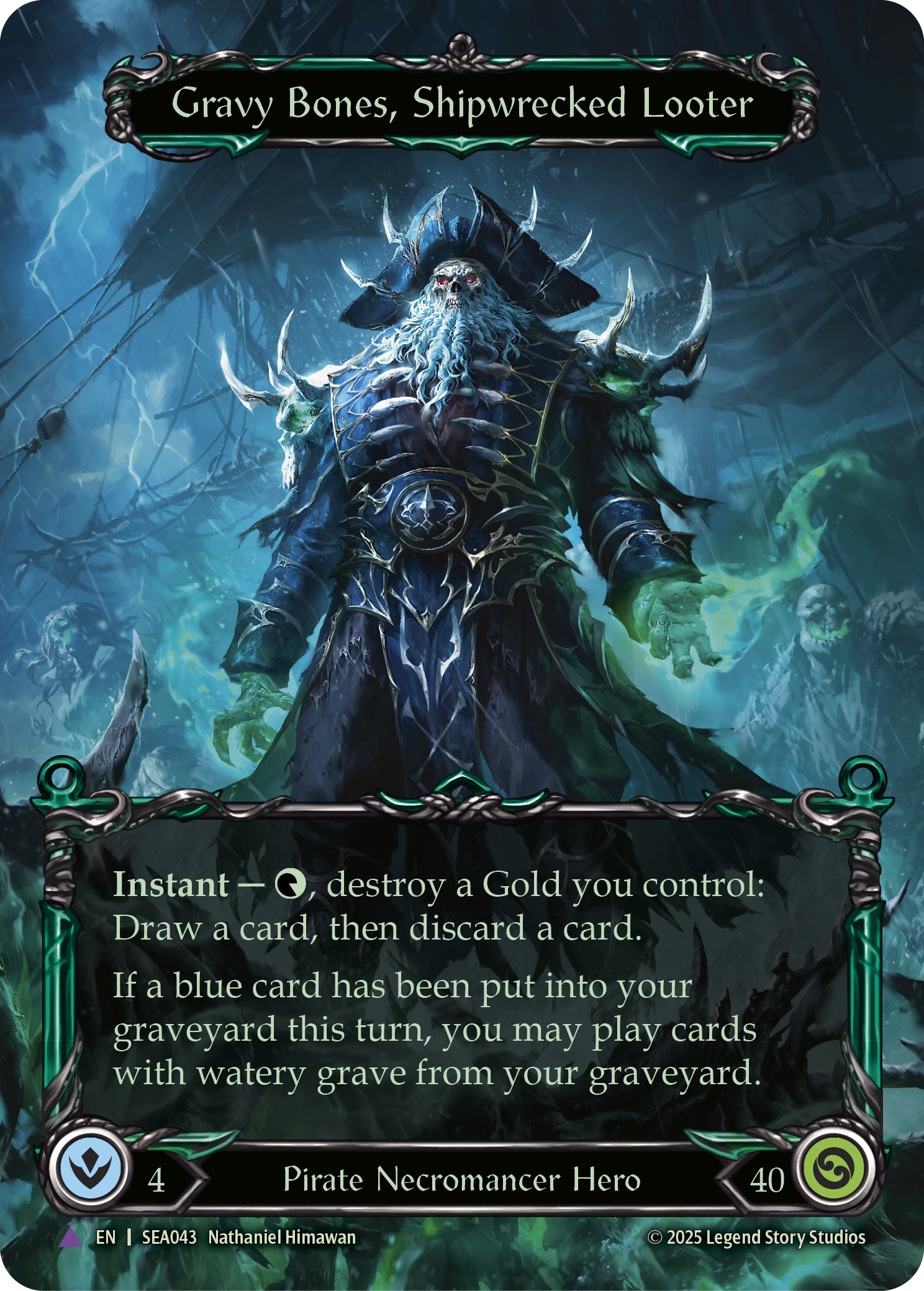 SEA043-MVL - Marvel - Gravy Bones, Shipwrecked Looter