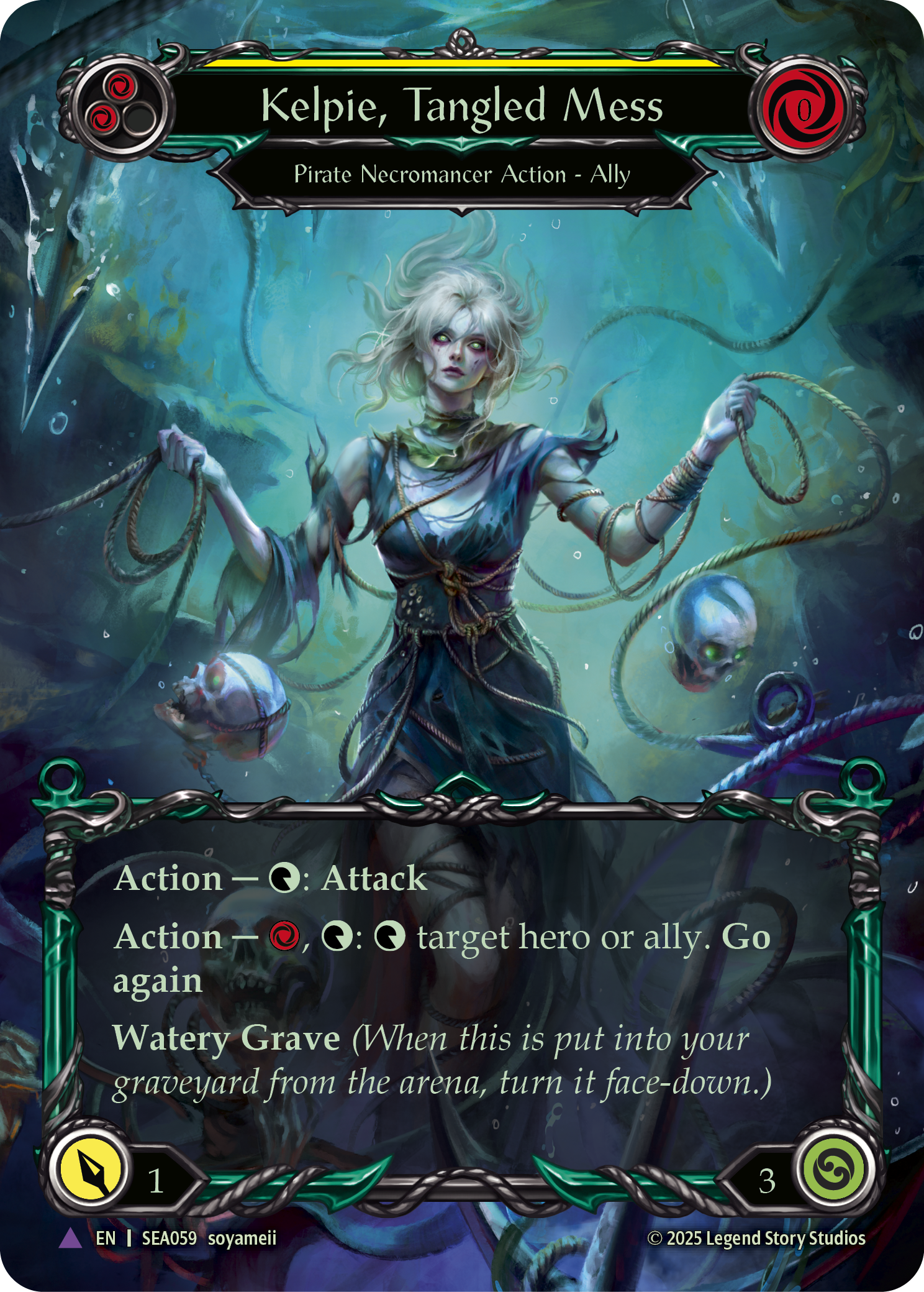 SEA059-MVL - Marvel - Kelpie, Tangled Mess